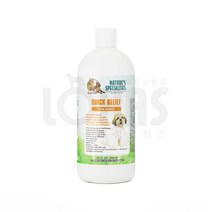 협성로하스 퀵릴리프님 약용샴푸 핫스팟 습진 비듬 각질, 946ml(33oz)