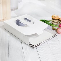 중앙패키지 타르트 상자(+받침) 1호 10개