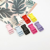 위드쏘잉 2개) 25mm 컬러버클, 다크핑크