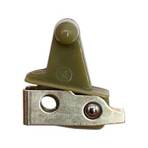 헤드 헤어 클리퍼 트리머 교체용 전기 오일 WAHL 81488591 수리 부품용 전원 스위치, 02 silver and green