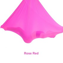 플라잉요가해먹 가정용 해먹 요가 천 공중 요가 해먹 플라잉 스윙 탄성 5 미터 전체 액세서리 세트 대한 최, 01 rose red_01 S