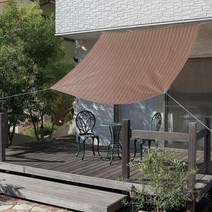 쿨라루 사각 그늘막 쿨쉐이드 2.0 x 2m 브라운