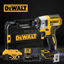 디월트 정품 DCF887P2A 충전 임팩 드라이버 20V 5.0Ah 배터리1개세트 2023제조, 선택01 DCF887P2A 배터리1개세트, 1개