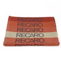 차량용 통풍시트 자동차 여름 쿨링 시트 커버 JDM RECARO 레이싱 자동차 좌석 패브릭 신부 천 10, 02 RECARO Orange 1m