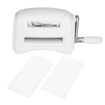 다이컷머신 재단기 DIY 다이어리꾸미기 특수커터 휴대용 절단 다이 커터 기계 스크랩북 카, White