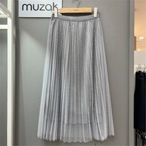 [무자크] sh06 블링 펄 쉬폰 샤 스커트 N2WSK03 (9648839)