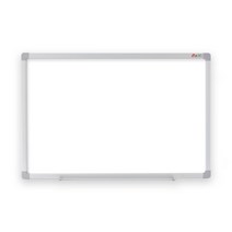 [보드뱅크]법랑화이트/유광-무암선 70x50 알루미늄프레임(실버)