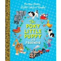 The Poky Little Puppy and Friends: The Nine Classic Little Golden Books Hardcover, English, 9781524766832