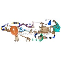 골드버그장치(20 동작)_22155, 단품