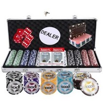 후니겜블 국제규격14g 스타포커칩+JMB로얄정품카드2벌+사각칩 100p 200p 300p 500p, 100p가방세트