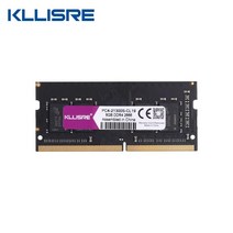Kllisre DDR3 DDR4 8GB 4GB 16GB 노트북 Ram 1333 1600 2400 2666 2133 DDR3L 204pin Sodimm 메모리 호환, CN_DDR4 8GB 3200 1.2V
