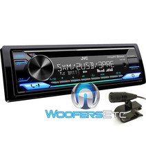 JVC KD-T925BTS CAR 스테레오 CD USB AUX 블루투스 이퀄라이저 200W 증폭기 5V 라디오
