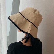 일본 벙거지 여하백합 얼굴 가리개 선캡