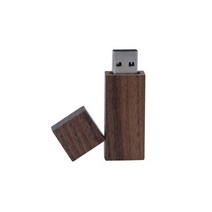 나무 USB 플래시 드라이브 천연 pendrive 4 기가 바이트 16 32 64 펜 메모리 스틱 사진 선물, 03 walnut_09 2GB