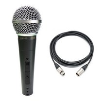 [대륙의실수]AGE SM58S 무상AS 5년 보컬.찬양.버스킹.shure sm58s급, C+3.5 5M