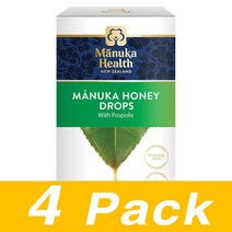 마누카헬스 마누카 허니 드랍 프로폴리스 15 팩 65G Manuka Health Honey Kpf 4개