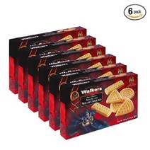 Walkers Assorted Shortbread Cookies 워커스 쇼트브레드 쿠키 스낵 250g 6팩 54oz