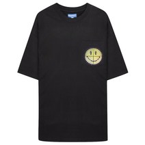 마켓 MARKET 23 399001362 BLACK 스마일리 AFTERHOURS 포켓 티셔츠