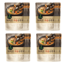 CJ 비비고 순댓국 460g 4개 캠핑요리 간편안주 간식