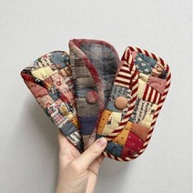 퀼트 안경 선글라스 파우치 돋보기함 슬림 휴대용 안경집