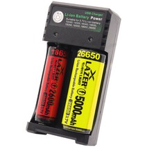 18650 26650 14500 16340 배터리 충전기 후레쉬충전지, 1개