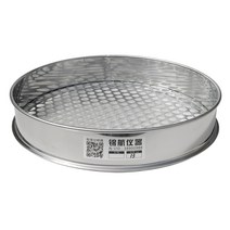 모래 채반 구멍 정원 채 선별기 스테인레스 원형, 조리개 9mm