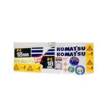 코마츠 굴삭기 스티커 PC18MR/20MR/25MR 전체 자동차 파는, 02 Komatsu 20MR