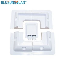 유럽 창고에서 배송 태양 전지 패널 장착 고정 브래킷 캐러밴 캠핑 RV 지원, 5pcs 1 set