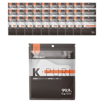 케이퓨리 99.9 항균 구리마스크 귀편한 숨쉬기편한 새부리형 마스크 대형 50매, 파스텔 실버, 50개