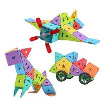 꼬마천사 소프트 파스텔 스마트맥 블럭 자석블럭 교구 195P