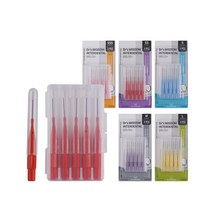 치과전용 치간칫솔 5가지 사이즈 SSS / SS / S / M / L 닥터스위스덤, 치간칫솔 SS(0.23mm)