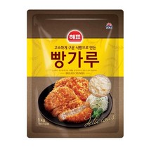 해표 고소한 식빵으로 만든 빵가루 1kg, 3개
