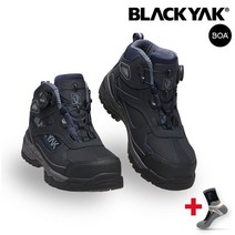 블랙야크 안전화 YAK-66D 다이얼 6인치 경량 통풍 남성 여성 미끄럼방지화 + V존양말