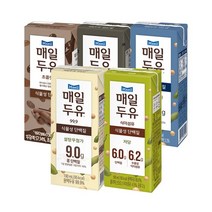 매일유업 매일두유 4종 190ml 48팩 골라담기 99.9/고단백/검은콩/초콜릿, 매일두유 검은콩 190ml 24팩_매일두유 99.9 1