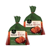 CJ제일제당 비비고 썰은배추 김치 900g x2개 340512