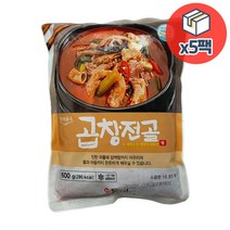 식도락 곱창전골 600g x 5개