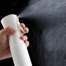 반자동 미스트 헤어드레싱 소독 압축 분무기 스프레이 300ML 수분공급 물뿌리기 미용실용, 투명