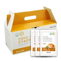 무안 황토 호박즙 HACCP 저온착즙 건강즙 늙은호박즙 건강미인순수, 늙은호박진액 90팩