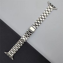 1+1 애플 워치 7 호환 스트랩 메탈 시계줄 밴드 iwatch 765432 SE 여성용