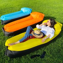 다이찌몰 에어쇼파 빈백소파 풍선의자 2세대, 쿠팡BST 오렌지