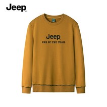jeep 지프 특양면 스판 라운드 긴팔 티셔츠 P221MKJ005