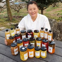 상큼 달콤 수제 과일청 딸기 레몬 자몽 생강 패션후르츠 청 엄마의텃밭 수제과일청 수제청 수제과일식초 수제 식초 500g, 12.생강청
