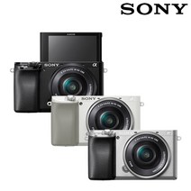 소니 알파 A6100L 미러리스 카메라 실버 + 파워 줌렌즈킷 SELP1650, 카메라(ILCE-6100L), 줌렌즈(SELP1650)