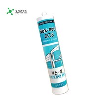 무초산실리콘 실란트 넥스실505 투명 백색 비초산 실리콘, 넥스실_흑색