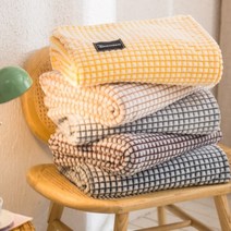 따뜻한 겨울 극세사 사무실 무릎 담요 소파 이불 대형 블랭킷 2size