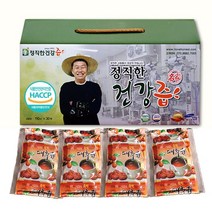 정직한건강즙 정직한 대추즙 국내산 경산대추, 110ml, 60포