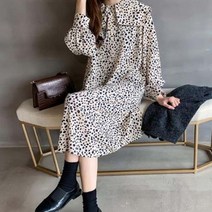 봄 패션 여름원피스 밴딩원피스 루즈핏 프릴원피스 반팔원피스 쉬폰원피스 여성원피스 원피스 롱 쉬폰 라인원피스 봄원피스 고무줄원피스 포인트 로맨틱원피스 넥카라 데이트 여자원피스