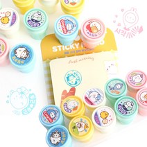 2000 몰랑이 데코스탬프 도장세트