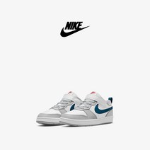 나이키 키즈 코트 보로우 로우 BQ5451-117 PS 아동 벨크로 찍찍이 초등학생 저학년 편한 운동화 신발