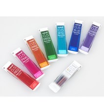 UNI 나노다이아 컬러샤프심 블루(0.5mm), 1개